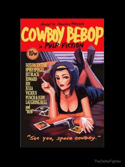 artwork Offical Cowboy Bebop Merch