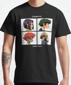 Bebop Days Classic T-Shirt RB2910 product Offical Cowboy Bebop Merch