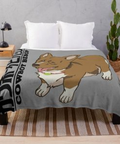 Cowboy Bebop Ein Throw Blanket RB2910 product Offical Cowboy Bebop Merch
