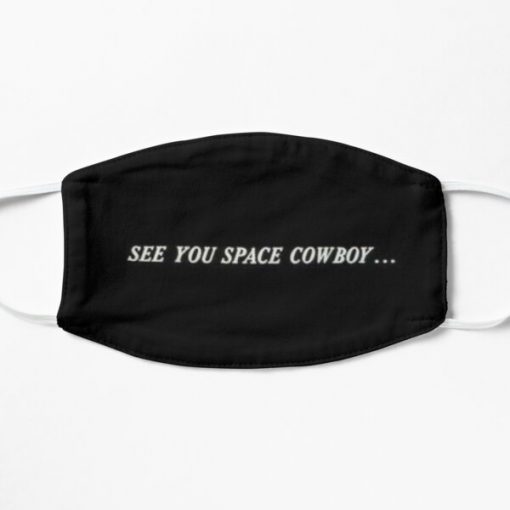 See You Space Cowboy... Flat Mask RB2910 product Offical Cowboy Bebop Merch